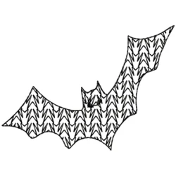 Bat Motif Halloween Design
