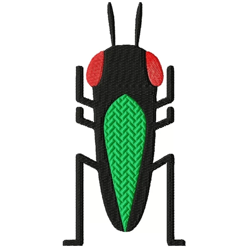 Bug Insect Embroidery Design
