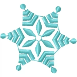 Christmas Snowflack Icon Embroidery Design