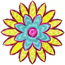 Colorful Floral Pattern Design