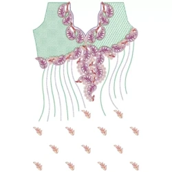 Complete Embroidery Dress Pattern