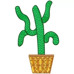 Desert Cactus Embroidery Design_EmbroideryShristi