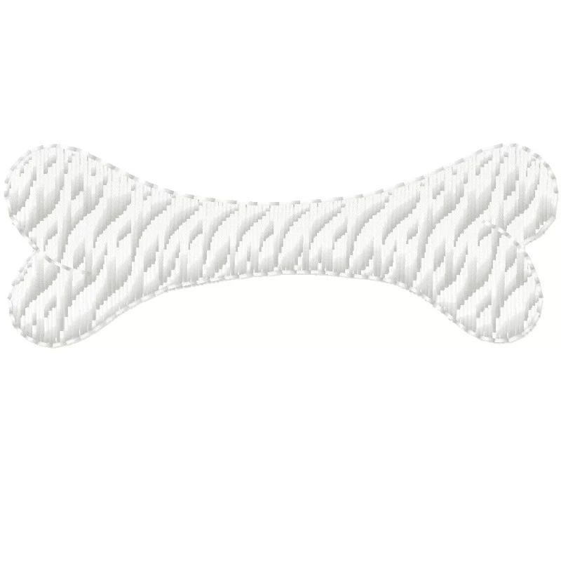 Dog Bone Embroidery Design