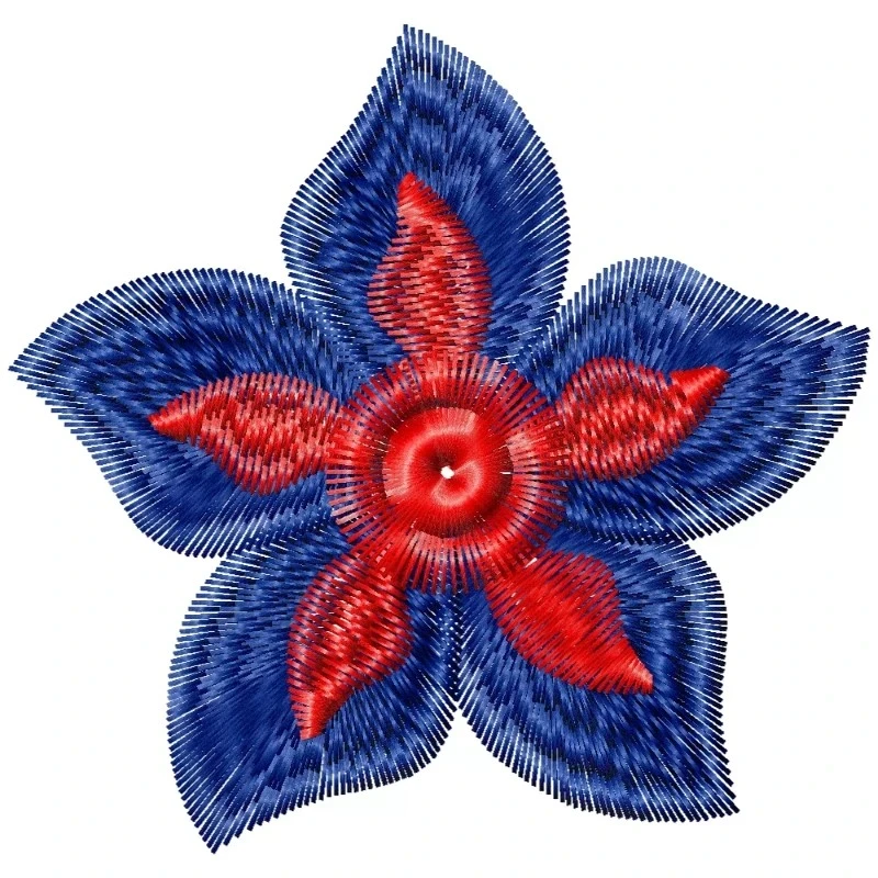 Flower Machine Embroidery Design Decor