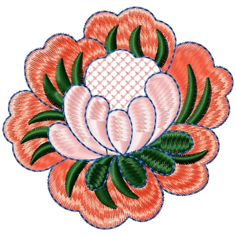 Flower Pattern Free Embroidery Design