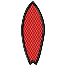 Free Surfboard Embroidery Design