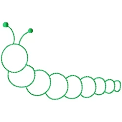 Freebie 4x4 Caterpiller Outline Embroidery Design