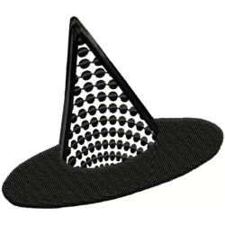 Halloween Witch Hat Embroidery Design