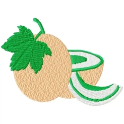 Honey melon Embroidery Design
