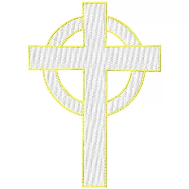 Irish Cross Embroidery Design