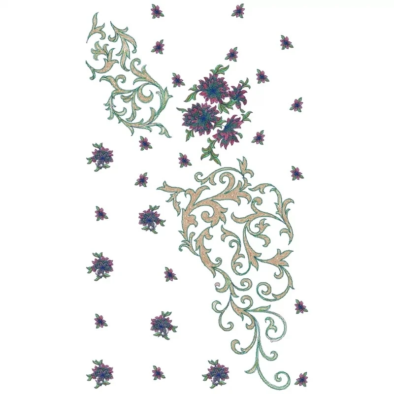 Sweet Cat Embroidery Design