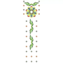 Neckline Embroidery Design