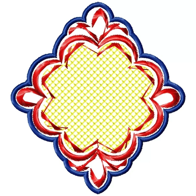 Latest Floral Patches Embroidery Design