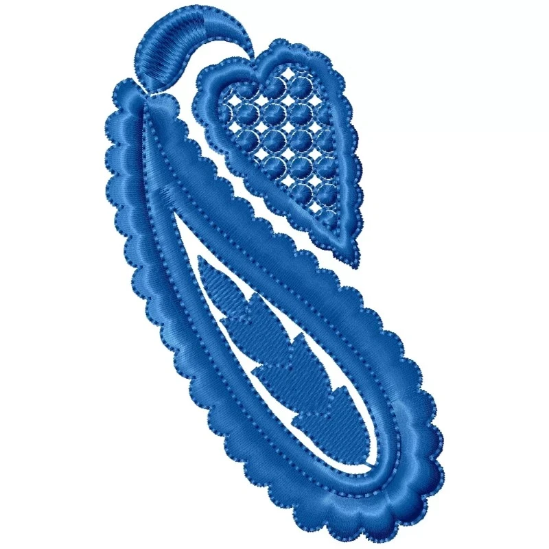 Latest Silhouette Paisley Heart Machine Embroidery Latest Silhouette Paisley Heart Machine Embroidery