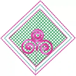 Quilt Block Embroidery Design