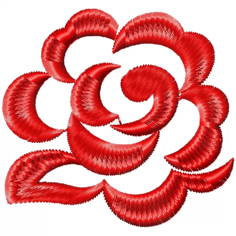 Rose Embroidery Design