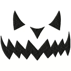 Scary Pumpkin Halloween Design