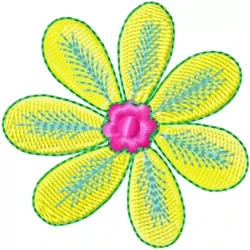 Simple Flower Pattern Design