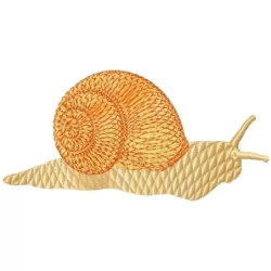 Snail Machine Embroidery Design