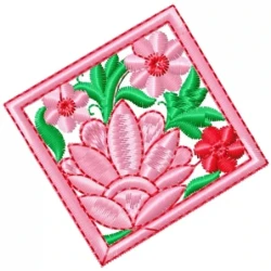 small z dot embroidery design