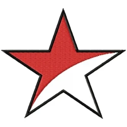 Star Embroidery Design Pattern