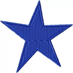 Star Machine Embroidery Design