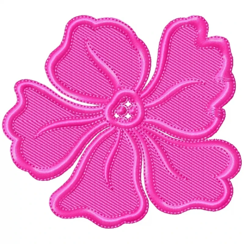 The New Wild Flower Embroidery Design Pattern