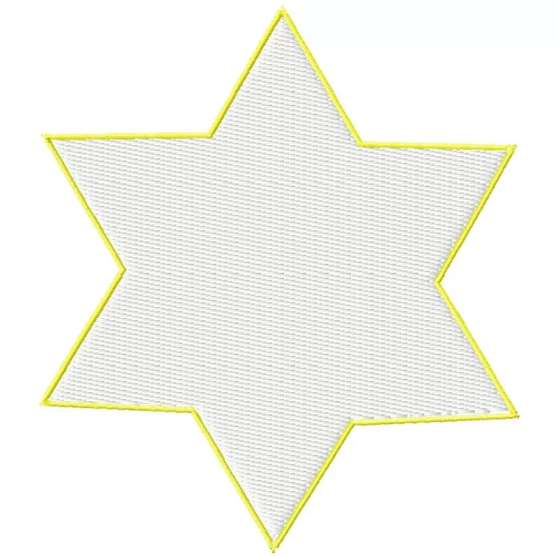 The Star of David Embroidery Design