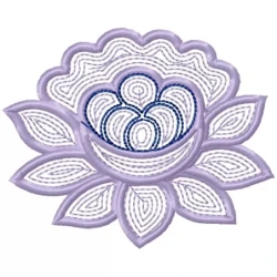New 4x4 Flower Embroidery Design