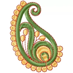 Pasiley Embroidery Design From India
