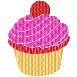 Pastery Cake Embroidery Design