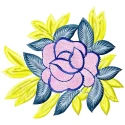 Latest Beautiful Blooming Flower Embroidery