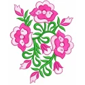 New Floral Outline Embroidery For Kitchen's Towels
