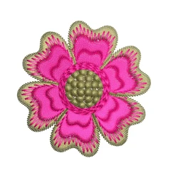 2x2 Mini Floral Embroidery Design